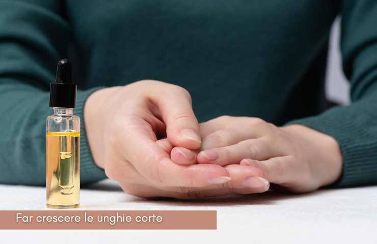 fare crescere unghie corte