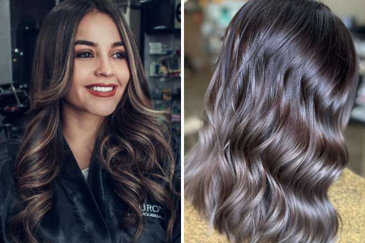 donne con smoky brunette