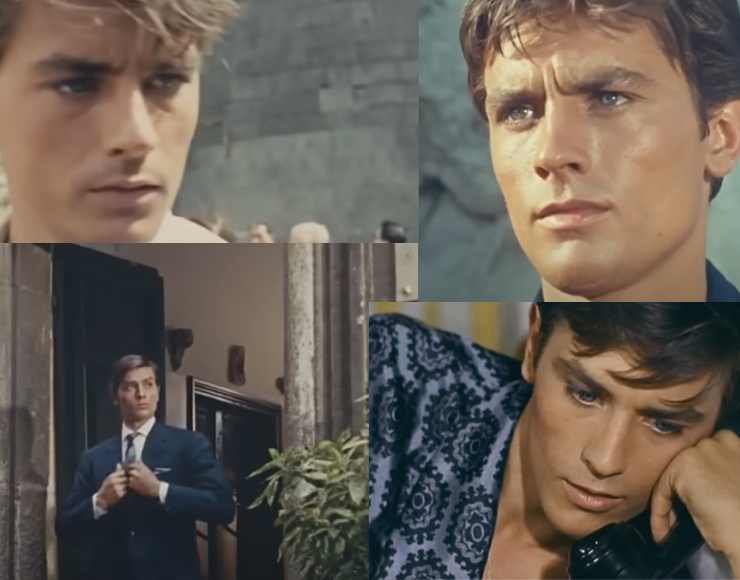 la sensualità di alain delon