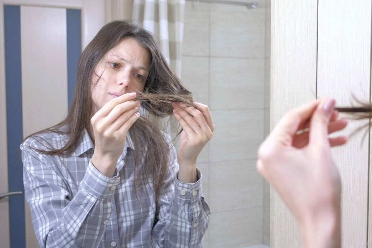 Capelli opachi in palestra