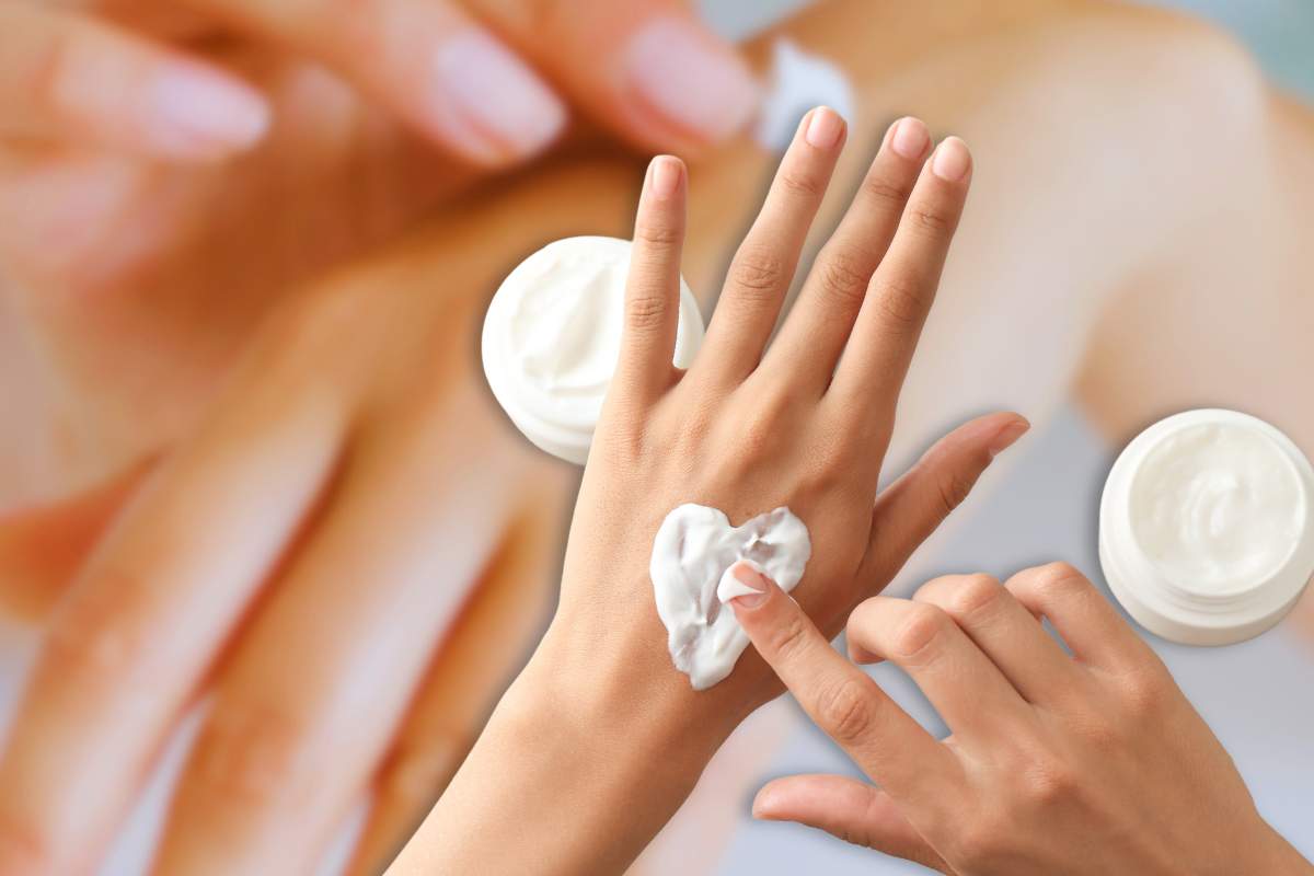 prodotto rapido per la cura delle mani