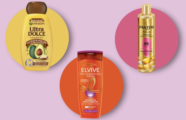 3 shampoo da supermercato per capelli ricci