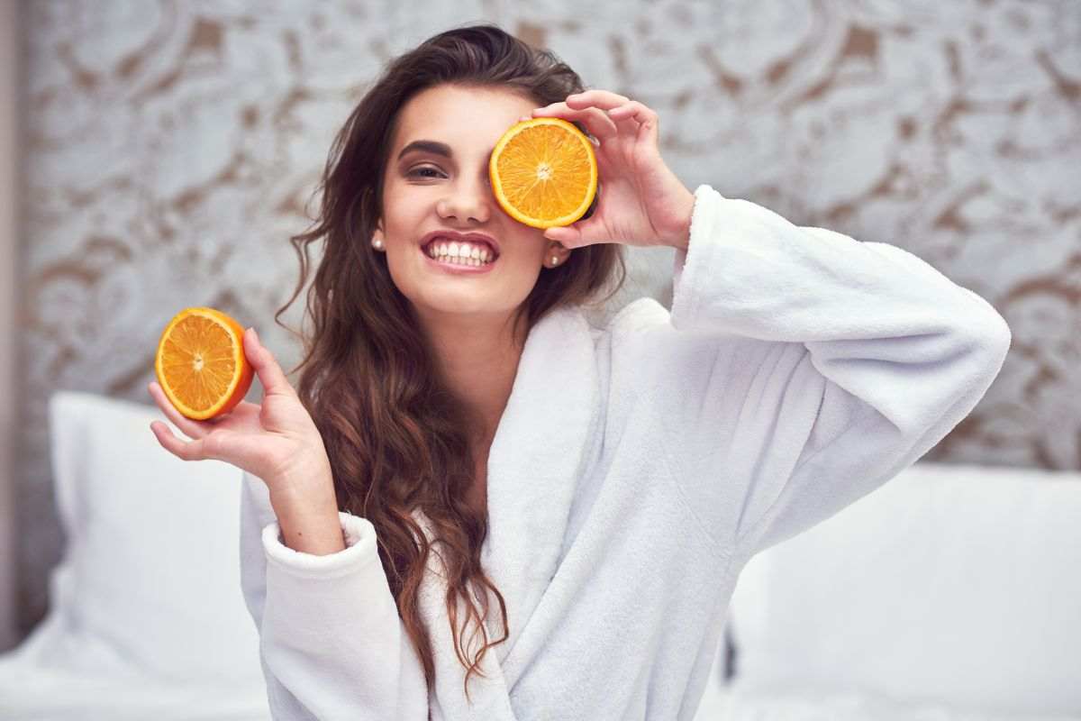 La vitamina C sulla pelle