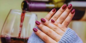 deep wine nail trend