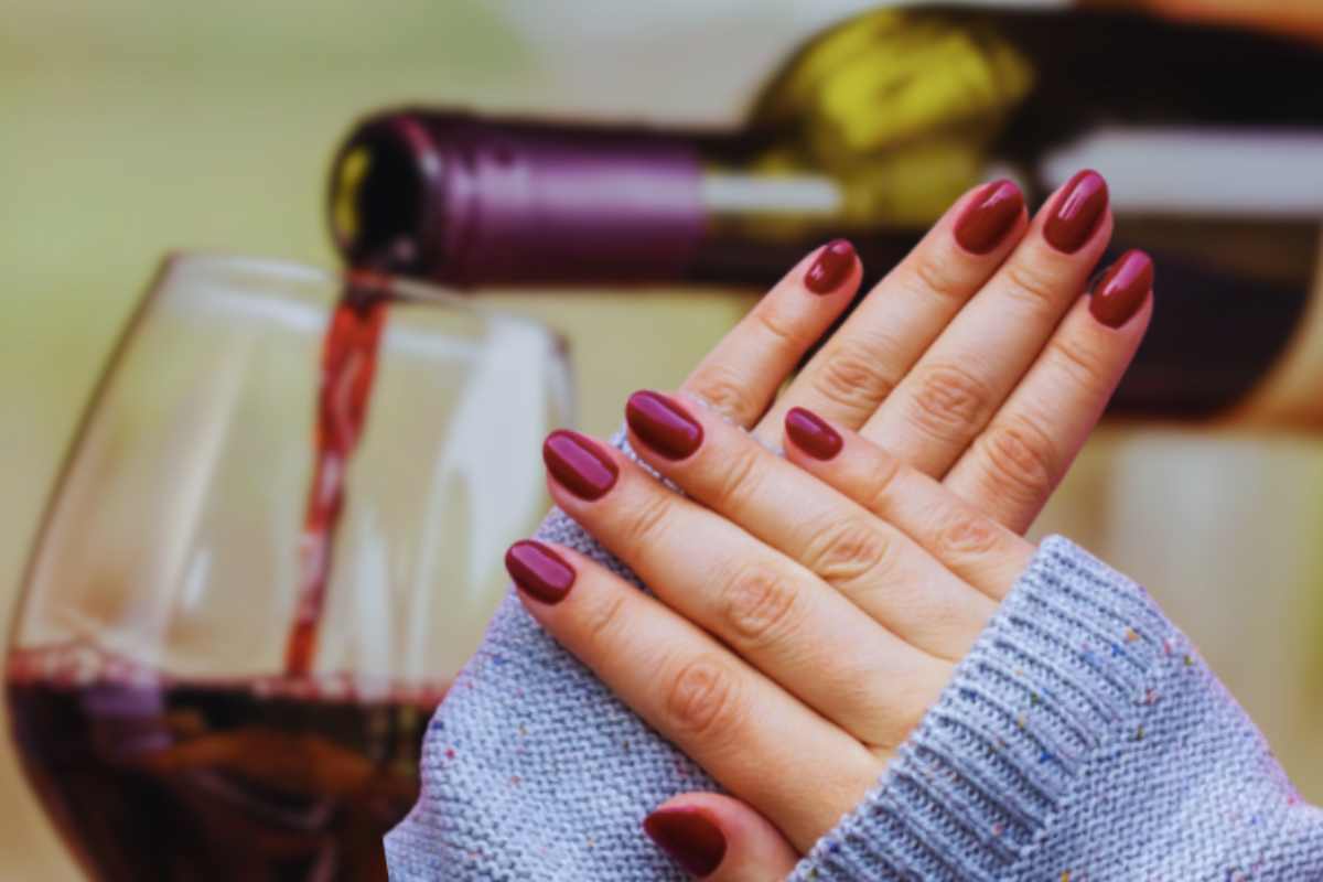 deep wine nail trend